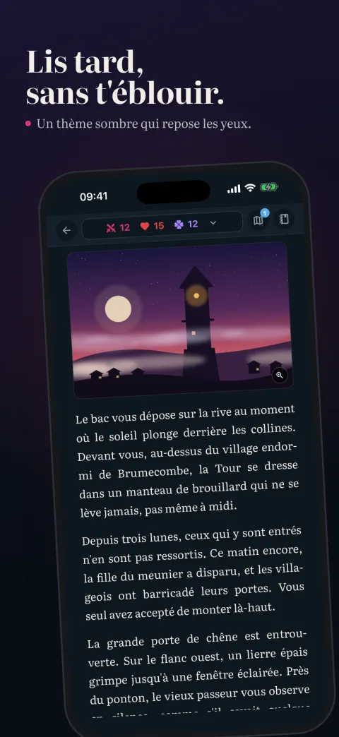 Lis tard, sans t'éblouir.